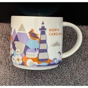 2015 Starbucks You Are Collection North Carolina 14 oz Coffee Mug